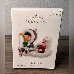 Hallmark NEW 2010 “Frosty Friends” Christmas Ornament 31st in the series